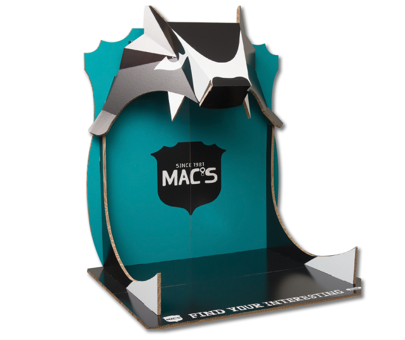 Lion - Mac’s “Here’s to Interesting” POS