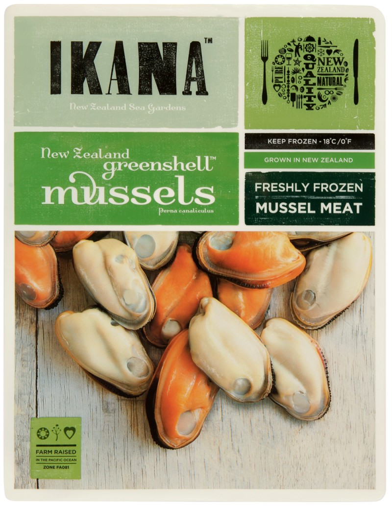 Ikana Greenshell Mussels <br />
