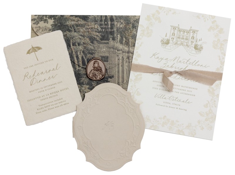 Kaya and Brian Wedding Invite Suite