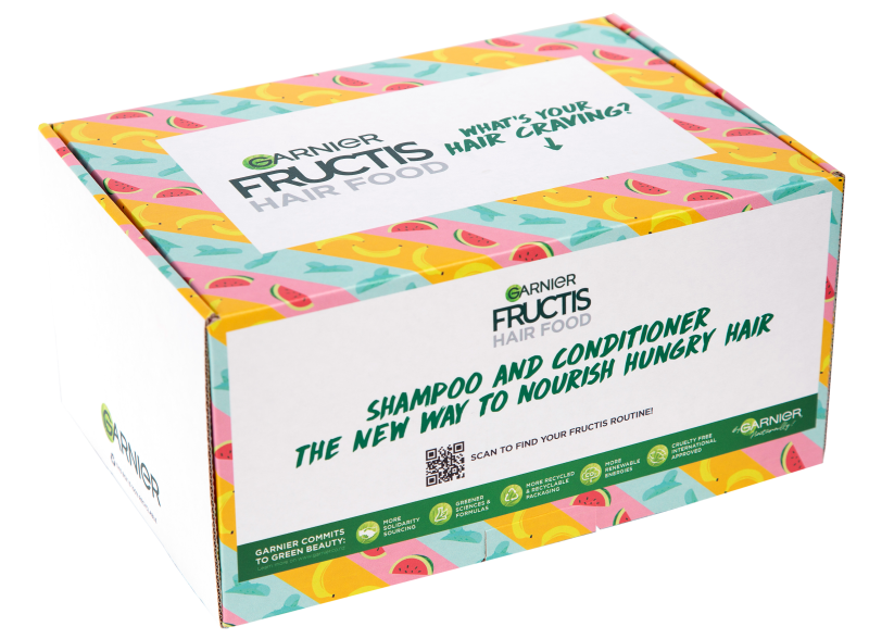 Garnier Fructis Hair Food Presentation Box