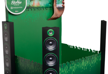 Heineken Electric Ave Pallet Display