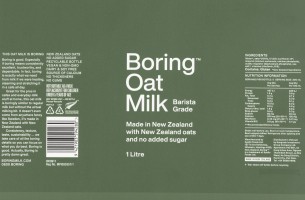 Boring Oat Milk Barista