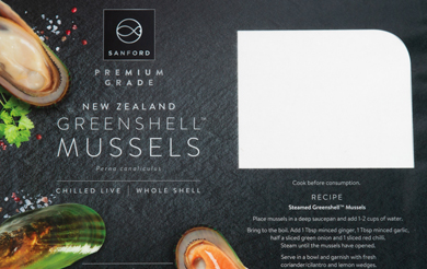 NZ Greenshell Mussels