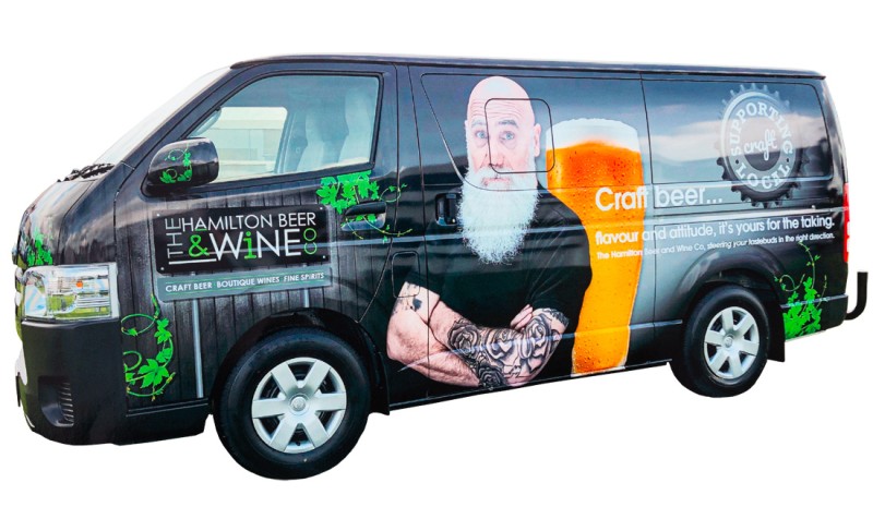 Hamilton Beer & Wine Co. Van Wrap