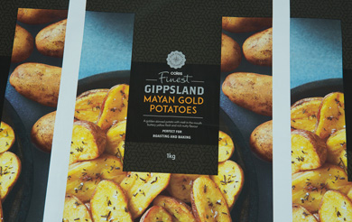 Coles Mayan Gold Potatoes 1kg