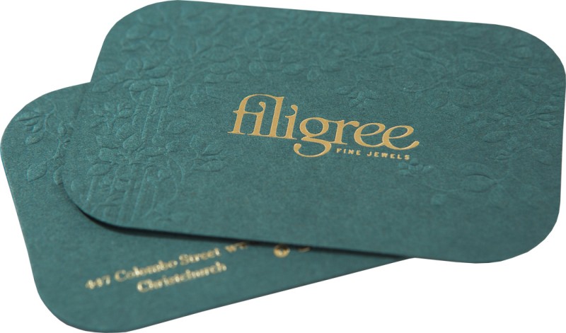 Filigree Business Cards