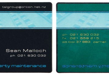 TSL Group Business Card<br />
